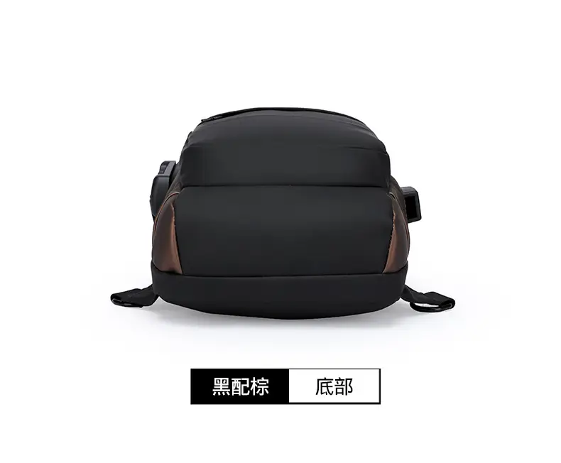 Men's Anti-Theft Crossbody Bag Black Waterproof — feature 28