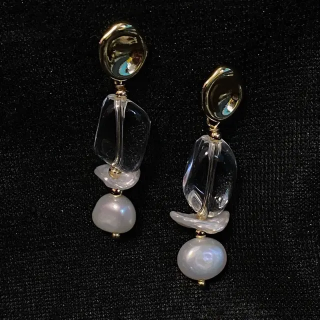 925 Silver Pearl Earrings for Women Baroque Design - Image 4