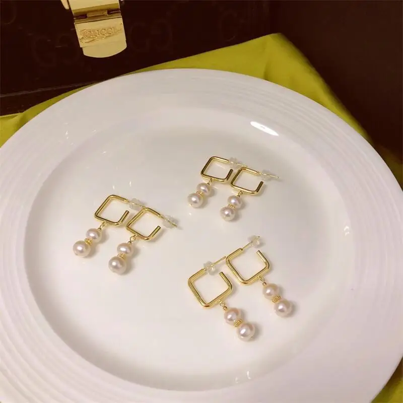 Yuhe Shuangzhu Pearl Earrings Gold Plated — feature 7