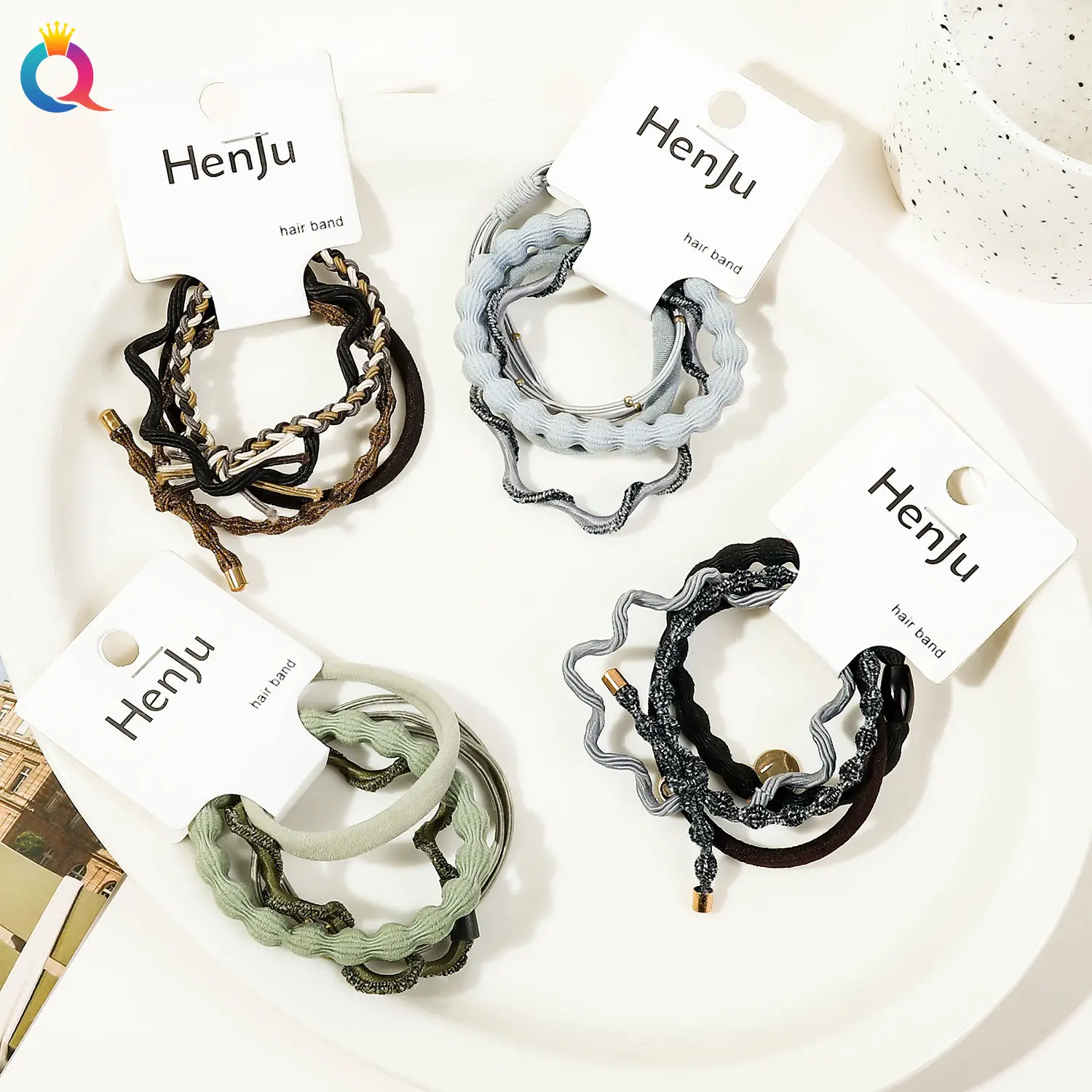 Qiyue Cross-Bound Hair Ties Rope for Women — feature 19