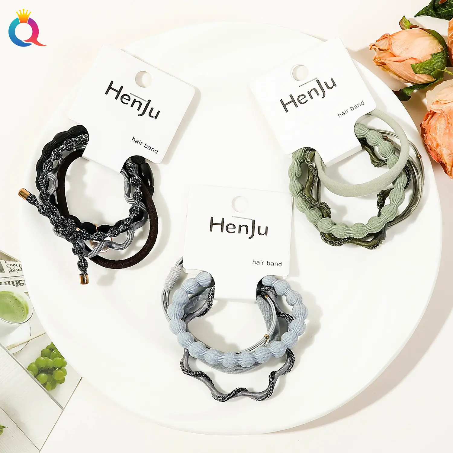 Qiyue Cross-Bound Hair Ties Rope for Women — feature 21