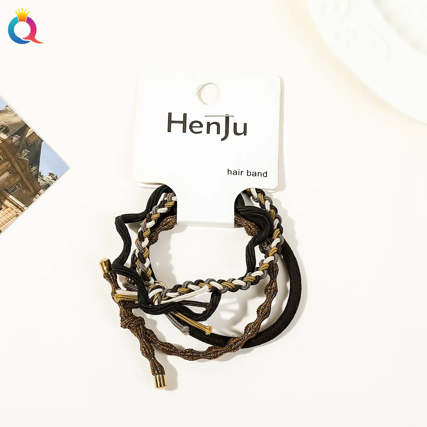 Qiyue Cross-Bound Hair Ties Rope for Women — feature 26