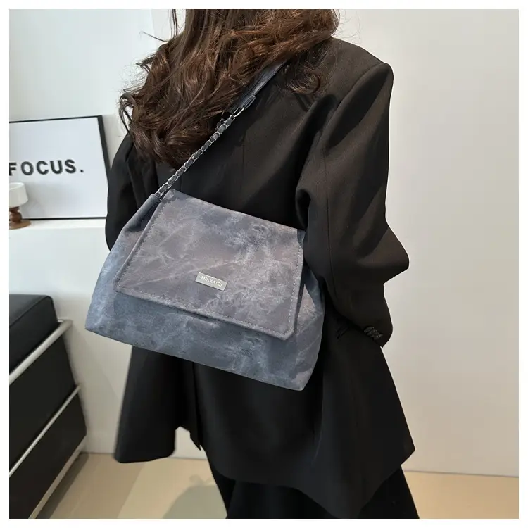 Retro Brown Chain Shoulder Bag for Women 2024 — feature 15