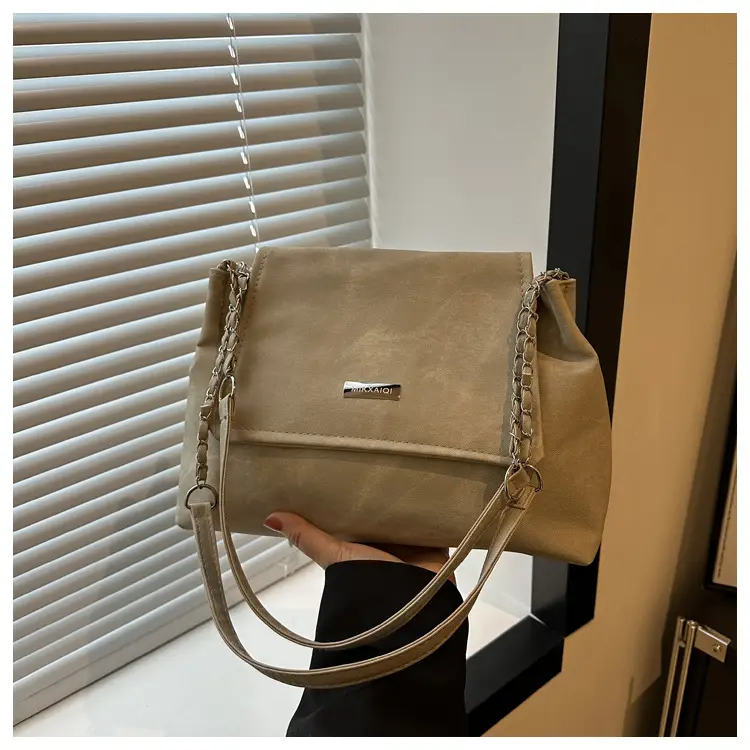 Retro Brown Chain Shoulder Bag for Women 2024 — feature 22