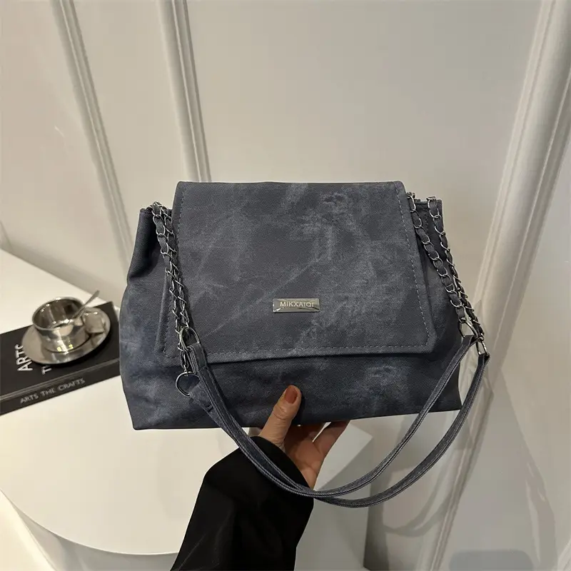 Retro Brown Chain Shoulder Bag for Women 2024 - Image 3