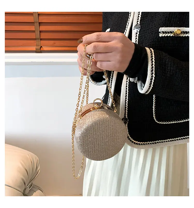 Pink Sequin Mini Lipstick Bag Women — feature 11