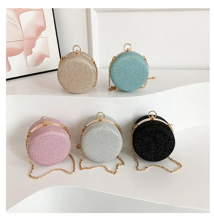 Pink Sequin Mini Lipstick Bag Women — feature 22