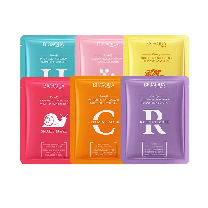 Retinol Mask Anti-Aging Whitening Moisturizing Purple - Image 11