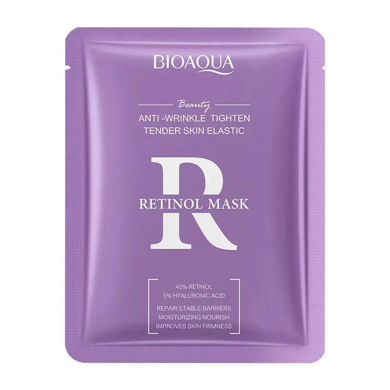 Retinol Mask Anti-Aging Whitening Moisturizing Purple - Image 3