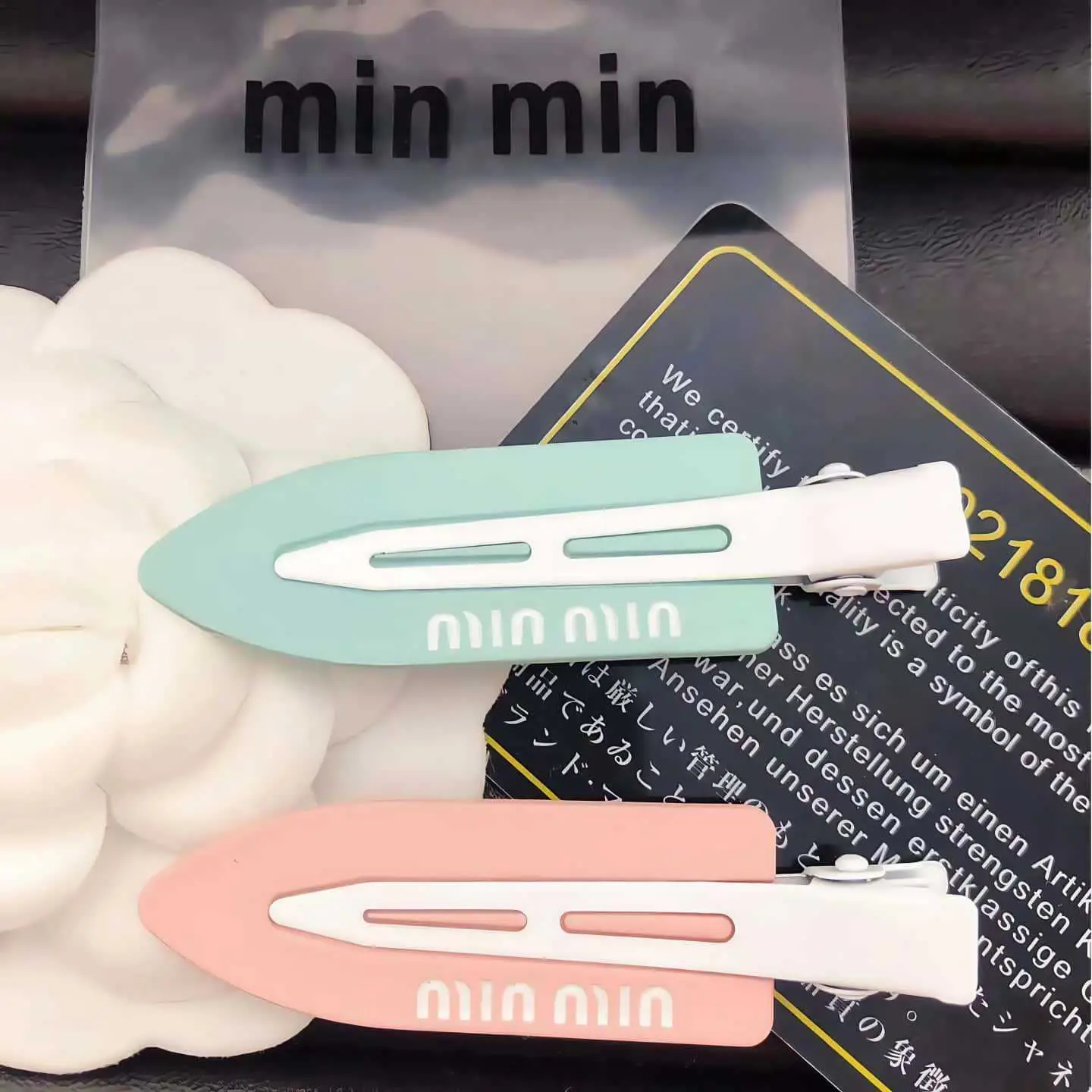 French Cut Hair Clips Multi Color Small Fragrance — feature 6