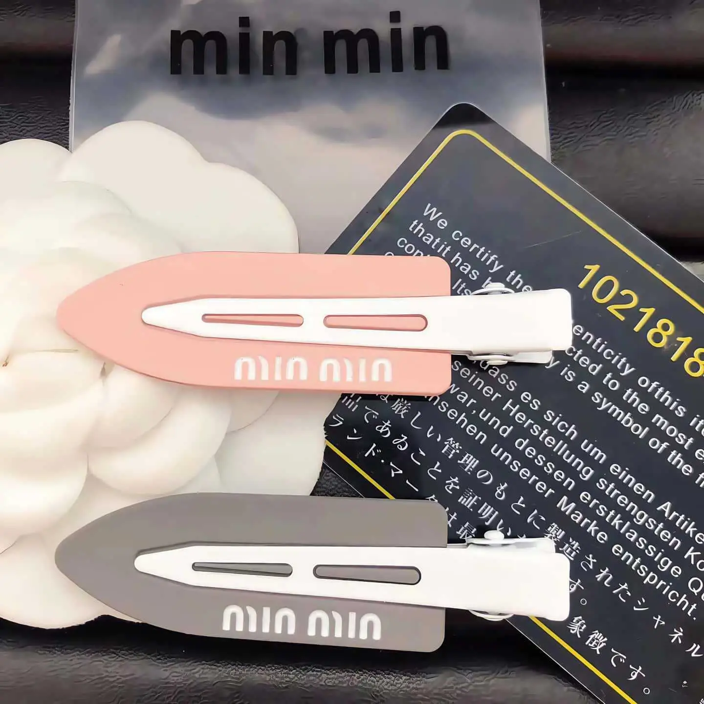 French Cut Hair Clips Multi Color Small Fragrance — feature 7
