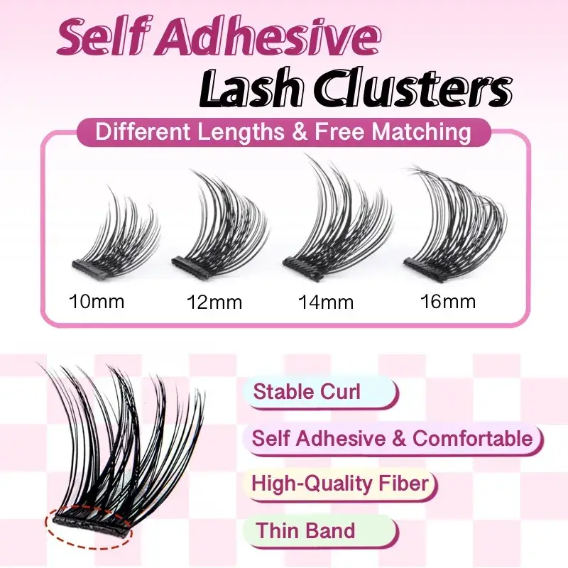Cross-Border Self-Adhesive False Eyelashes - Image 8
