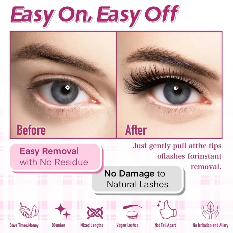 Cross-Border Self-Adhesive False Eyelashes — feature 4