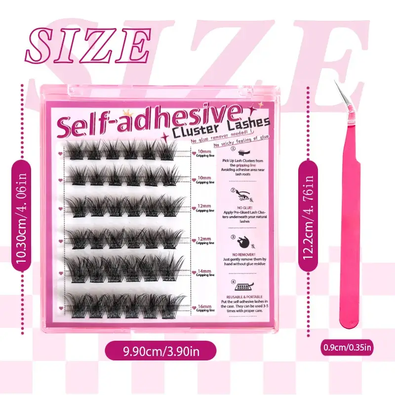 Cross-Border Self-Adhesive False Eyelashes — feature 9