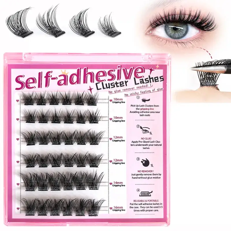 Cross-Border Self-Adhesive False Eyelashes - Image 2