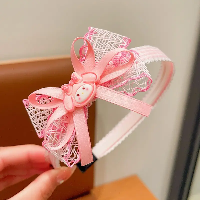 Pink Rabbit Headband for Girls Anti-Slip Hair Clip - Image 8