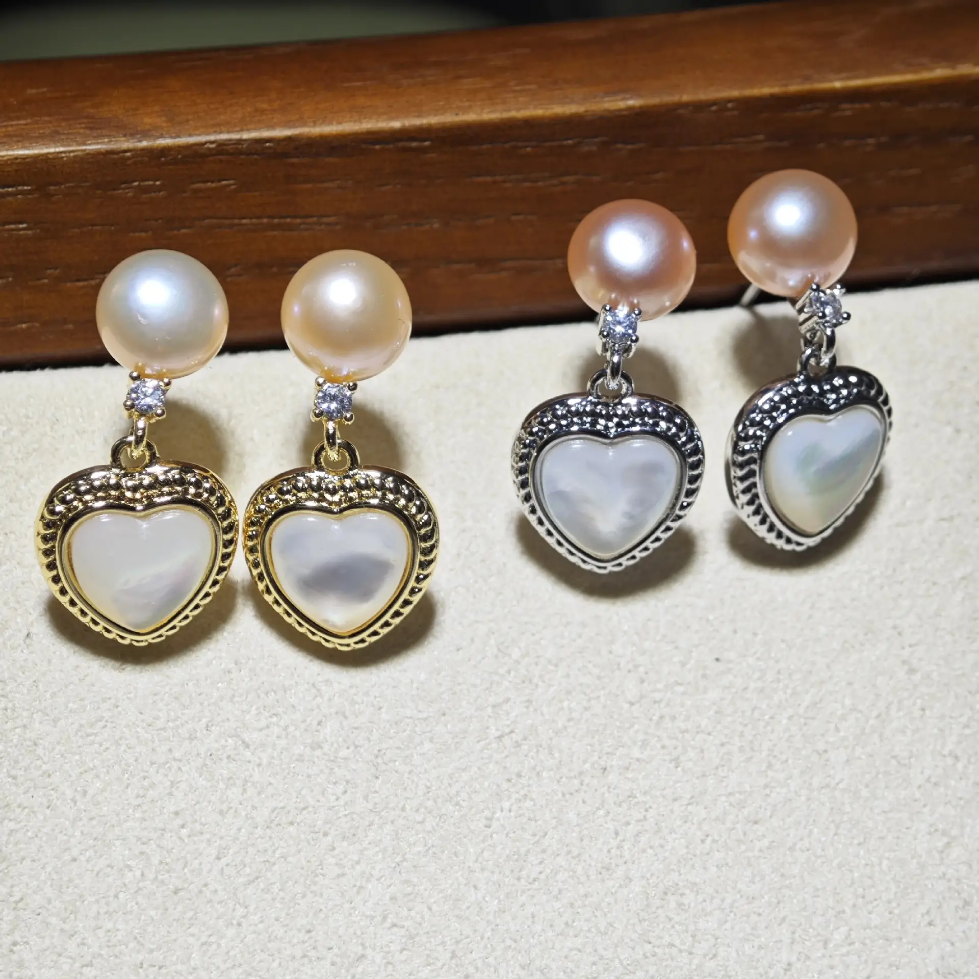 S925 Silver Pearl Butterfly Earrings Wholesale — feature 24