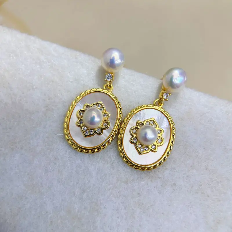 S925 Silver Pearl Butterfly Earrings Wholesale — feature 28