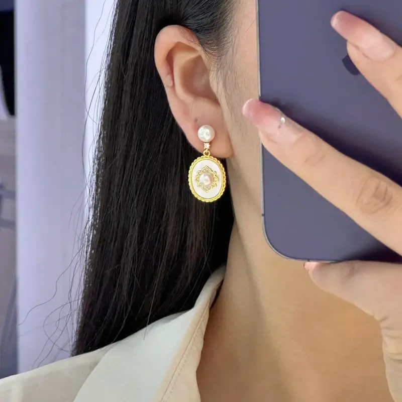 S925 Silver Pearl Butterfly Earrings Wholesale — feature 29