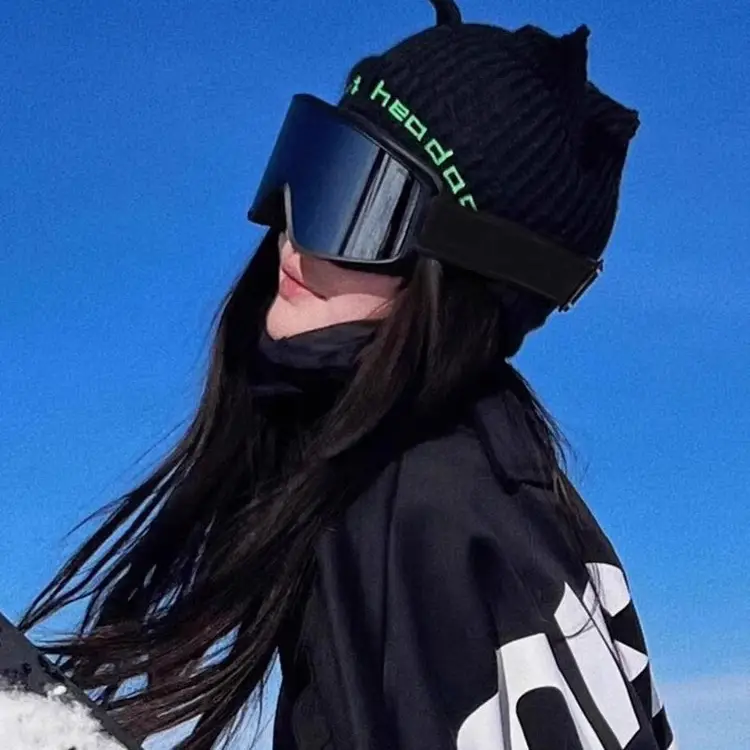 Snow Sunglasses Black Frame Prescription Ski Goggles - Image 11