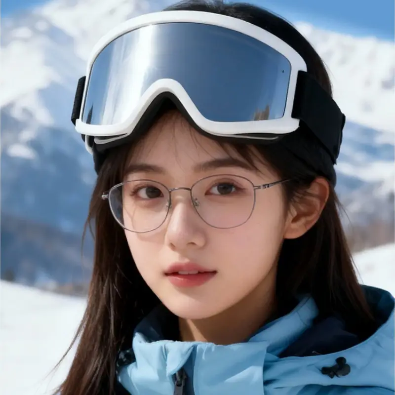 Snow Sunglasses Black Frame Prescription Ski Goggles - Image 7