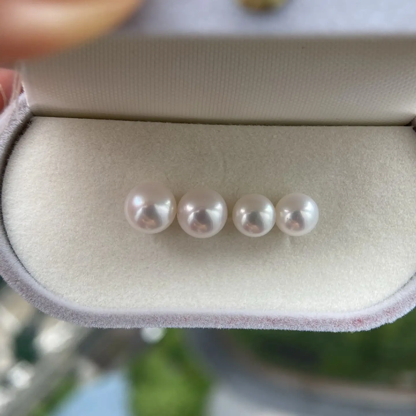 5 Pearl Earrings 925 Silver Wholesale Sterling Silver - Image 2