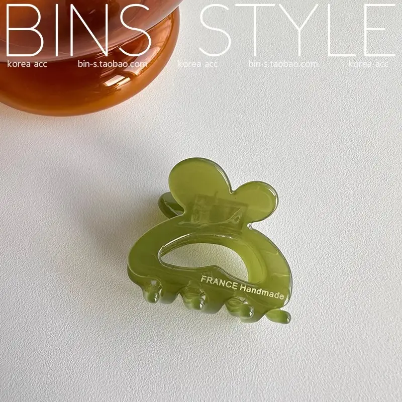 Pink Acetate Hair Clip for Girls