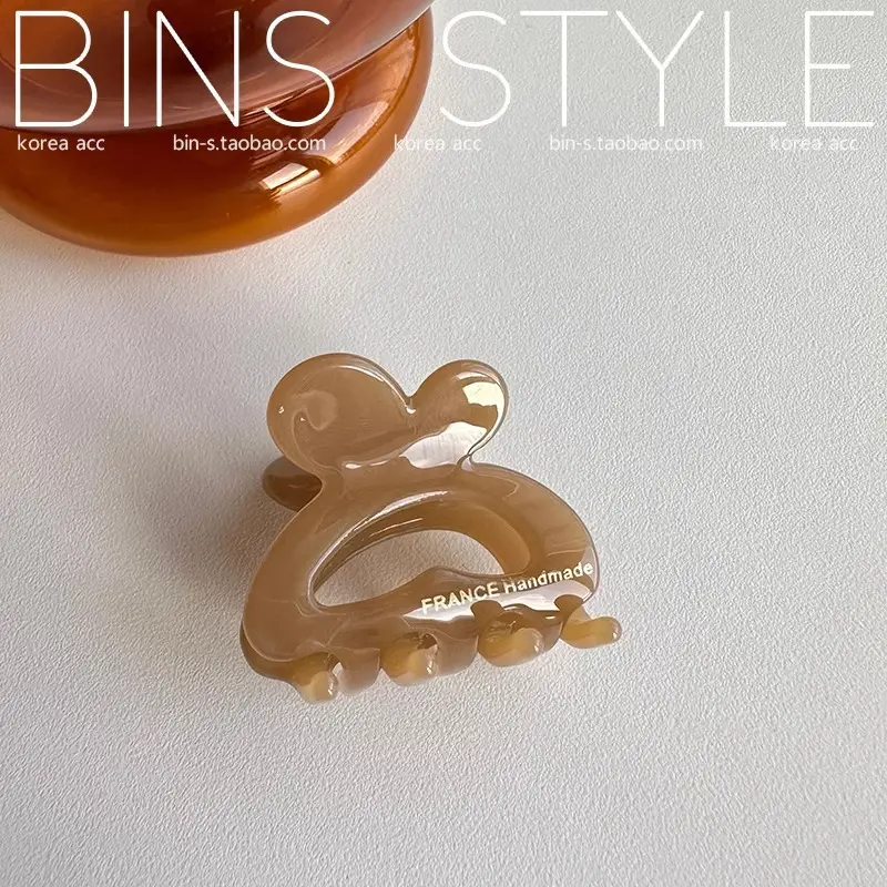 Pink Acetate Hair Clip for Girls