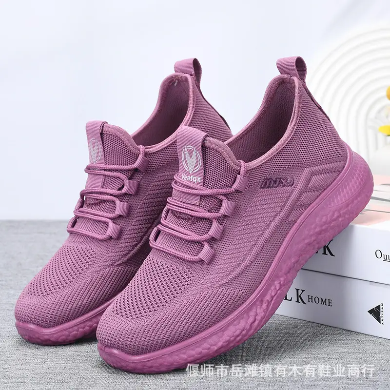 Old Beijing cloth shoes women's new middle-aged and elderly comfortable mom shoes non-slip soft bottom work shoes breathable casual sneaker - Image 5