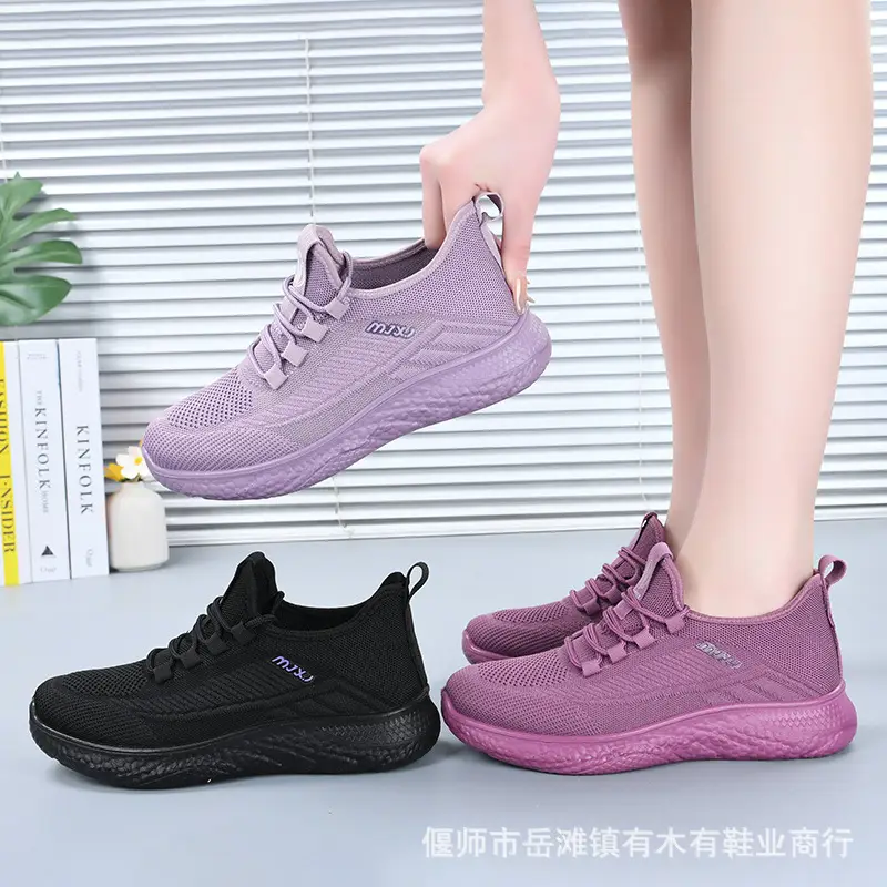 Old Beijing cloth shoes women's new middle-aged and elderly comfortable mom shoes non-slip soft bottom work shoes breathable casual sneaker - Image 7