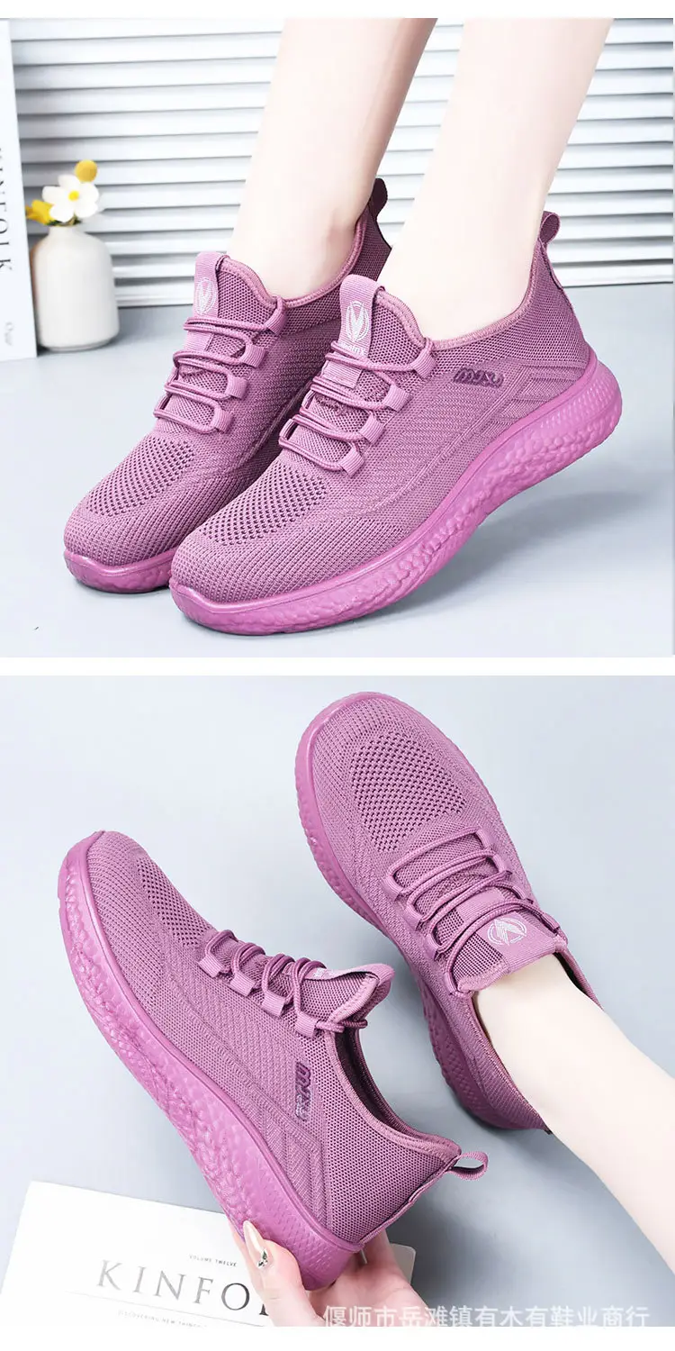 Old Beijing cloth shoes women's new middle-aged and elderly comfortable mom shoes non-slip soft bottom work shoes breathable casual sneaker — feature 11
