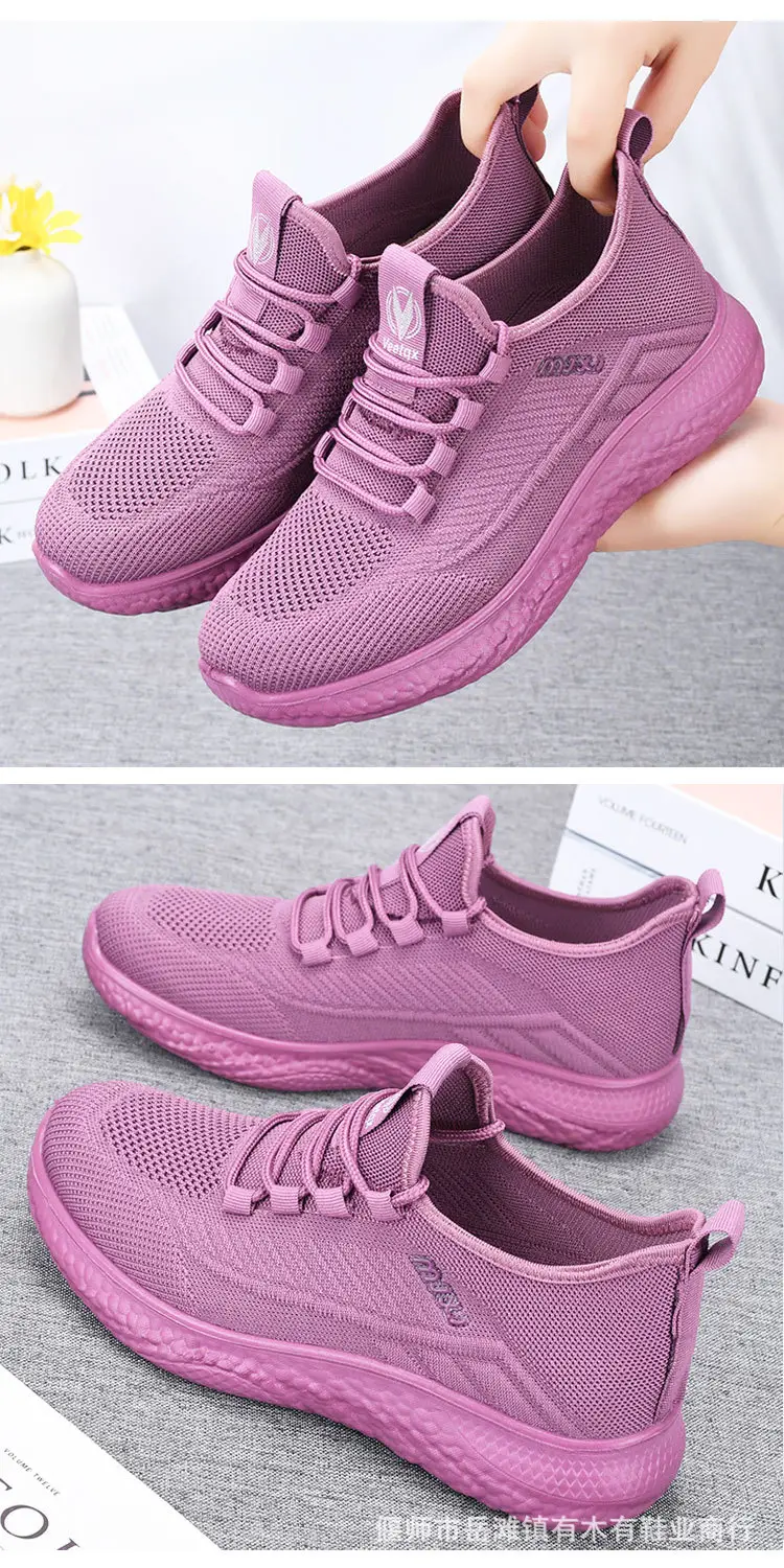 Old Beijing cloth shoes women's new middle-aged and elderly comfortable mom shoes non-slip soft bottom work shoes breathable casual sneaker — feature 12