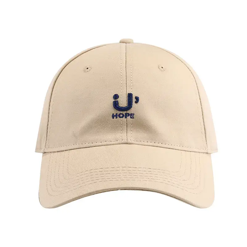 Women's Logo Embroidered PU Cap Beige - Image 11