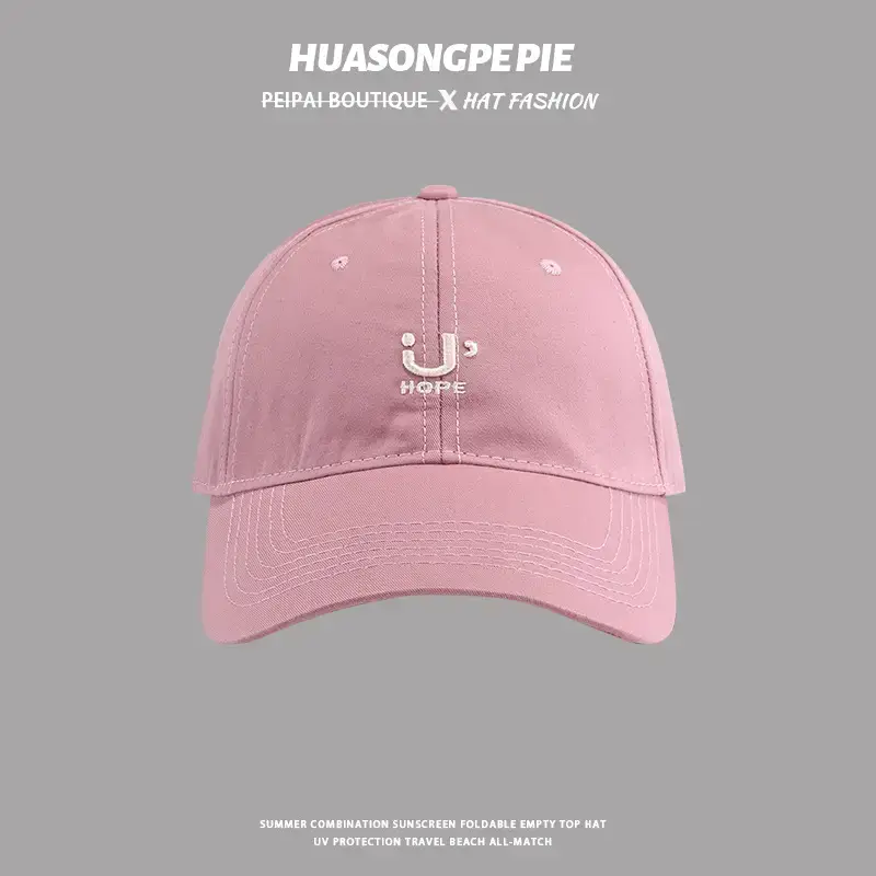 Women's Logo Embroidered PU Cap Beige — feature 6