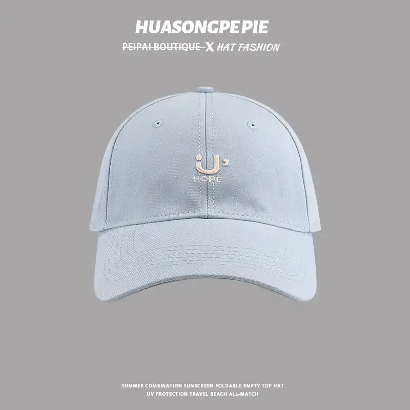 Women's Logo Embroidered PU Cap Beige — feature 7