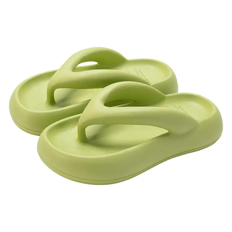 2026 Green Flip-Flops Thick Soft Sandals for Women - Image 9