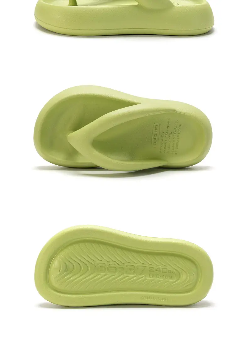 2026 Green Flip-Flops Thick Soft Sandals for Women — feature 19