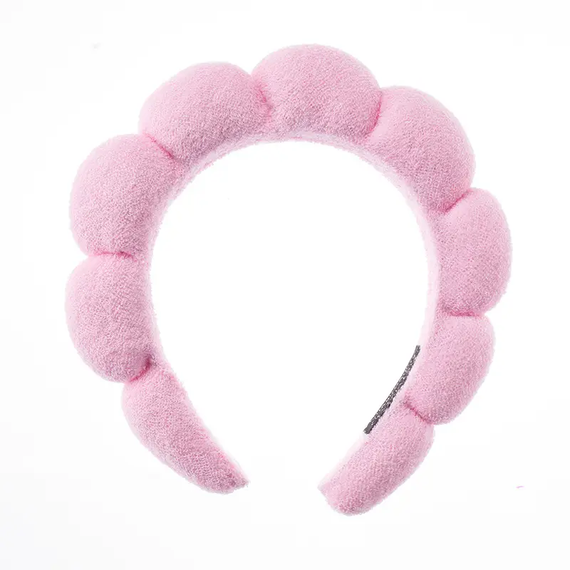 Pink Soft Round Headband for Women - Image 2