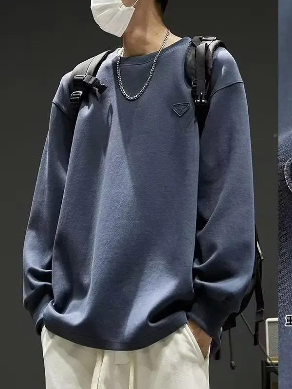Men's Grey Logo Sweatshirt with Backpack - Image 9