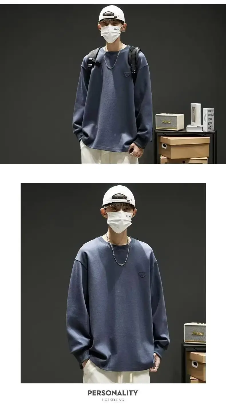 Men's Grey Logo Sweatshirt with Backpack — feature 10