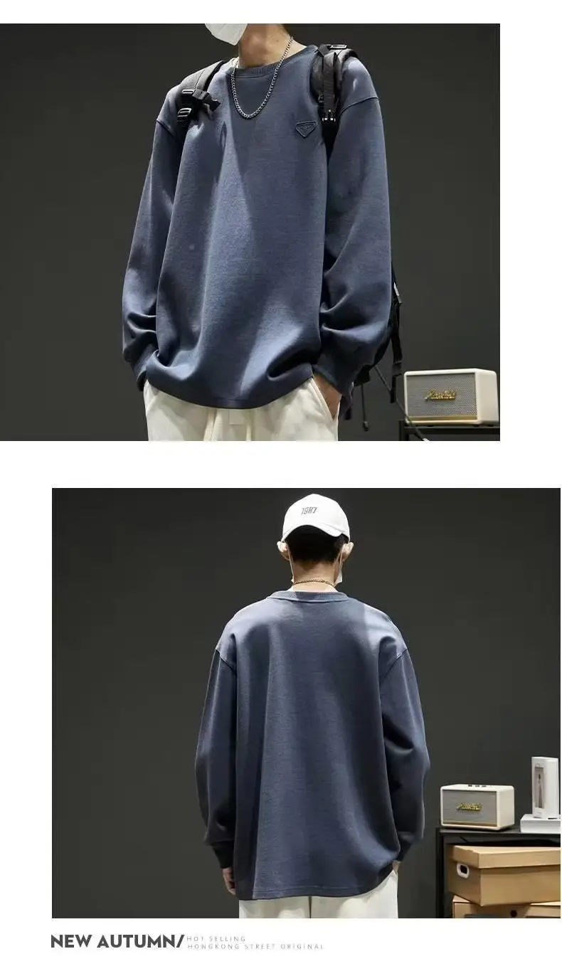 Men's Grey Logo Sweatshirt with Backpack — feature 11