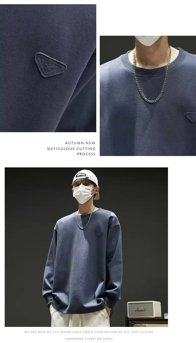 Men's Grey Logo Sweatshirt with Backpack — feature 12