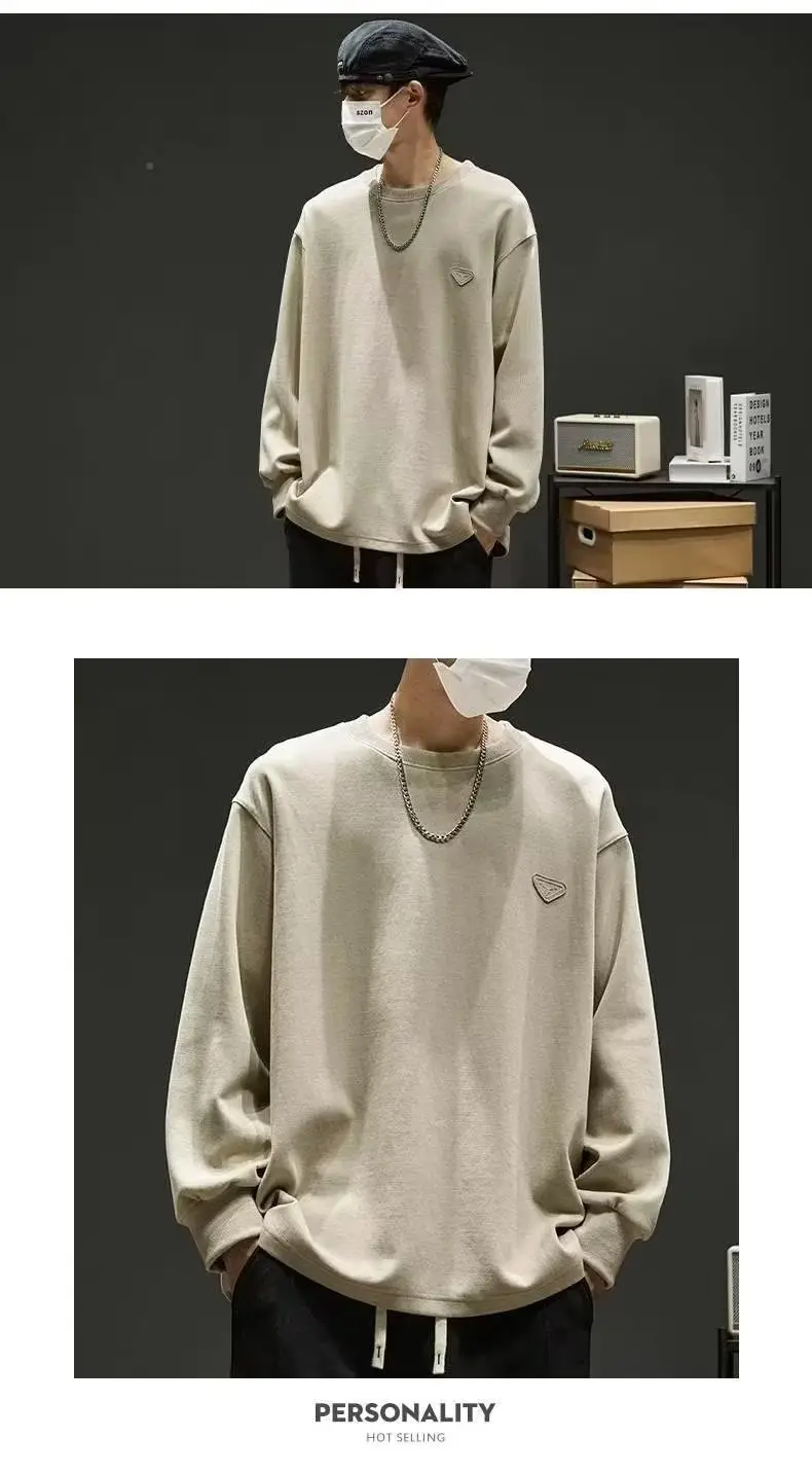 Men's Grey Logo Sweatshirt with Backpack — feature 3