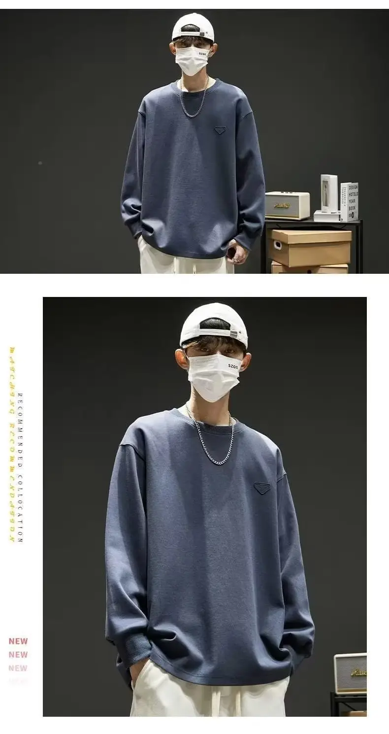 Men's Grey Logo Sweatshirt with Backpack — feature 9