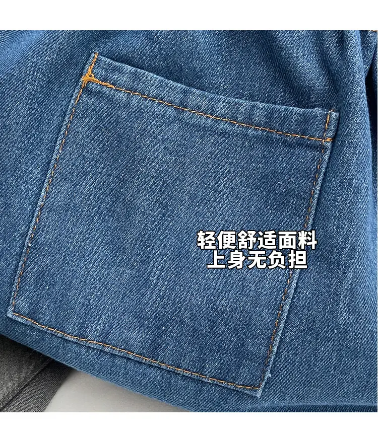 Denim Bucket Bag Women 2023 New Autumn Winter Crossbody Large Capacity — feature 14