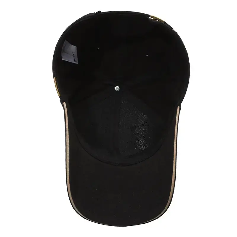 Men's Black Baseball Cap All-Match Travel - Image 8