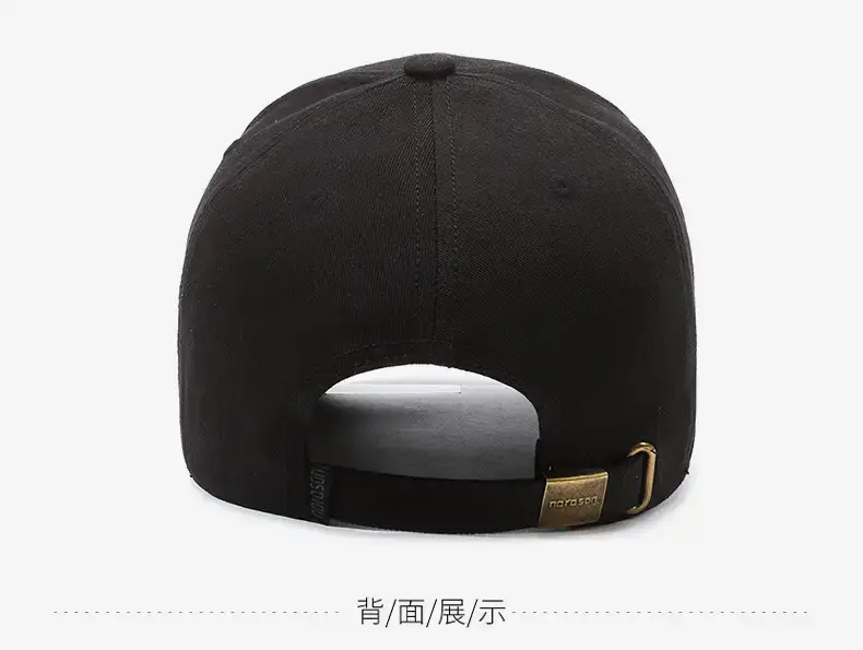 Men's Black Baseball Cap All-Match Travel — feature 11