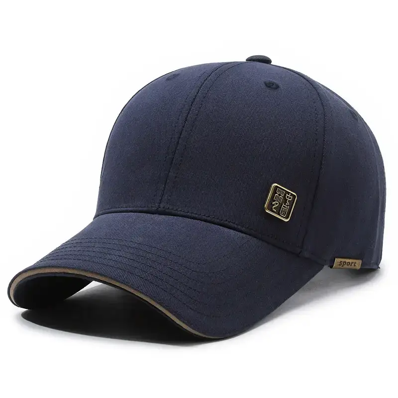 Men's Black Baseball Cap All-Match Travel - Image 4