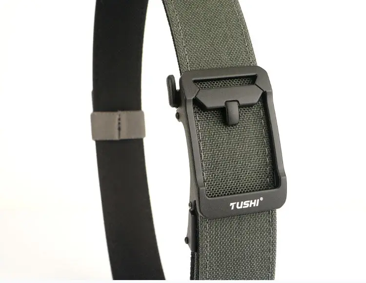 Tactical Green Nylon Belt for Men — feature 18