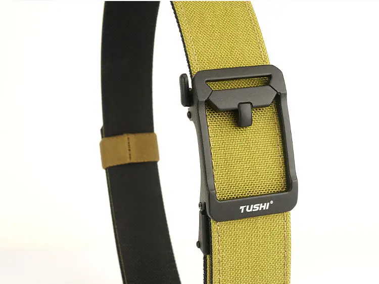 Tactical Green Nylon Belt for Men — feature 19